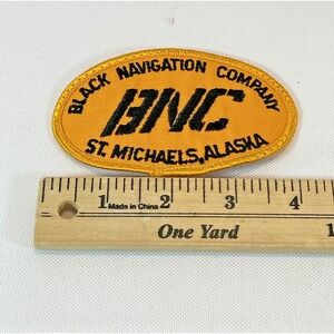 Vintage Trucker Snapback Hat Cap Patch Replacement Alaska Black Nation Company